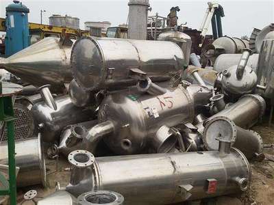二手双效浓缩蒸发器转让 高性价比的化工设备选择